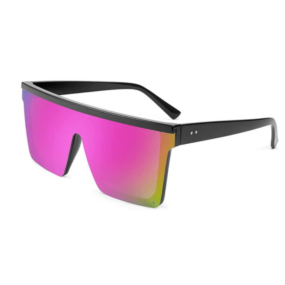 Unisex Flat Top Square Sunglasses