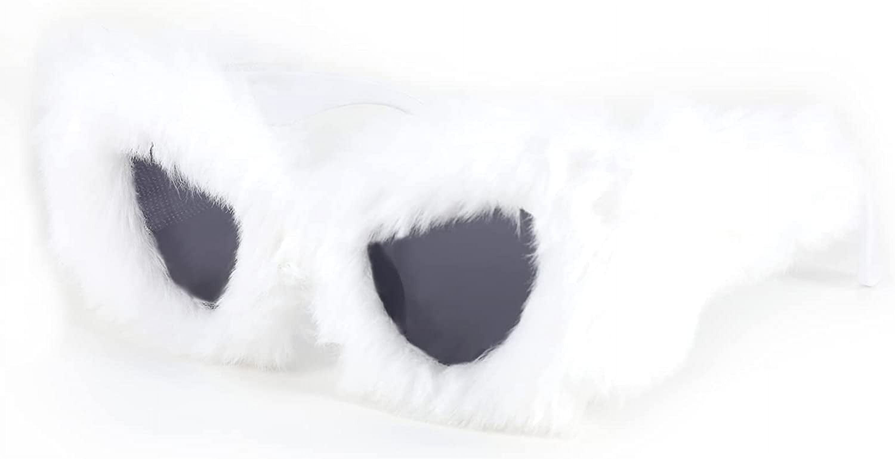 Plush Fuzzy Cat Eye Sunglasses Punk Soft Velvet Shades 