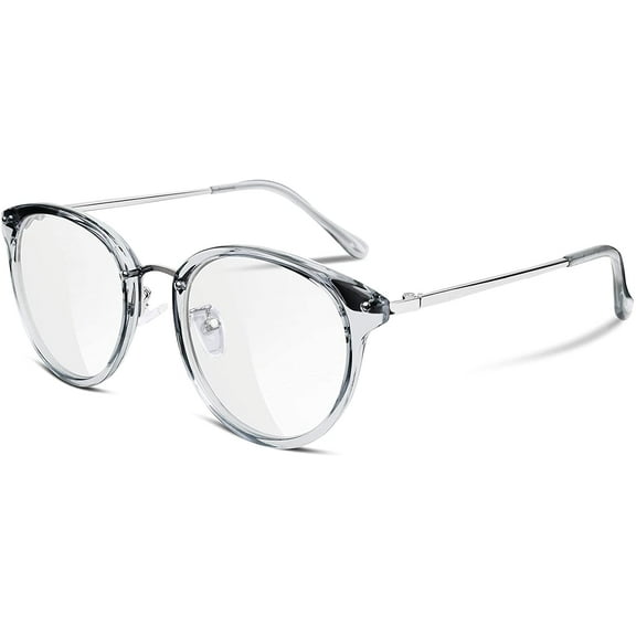 FEISEDY Women Vintage Glasses Frames Round Eyewear Clear Lens B2260