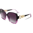 thumbnail image 1 of FEISEDY Women's Fashion Sunglasses, Oversized Square Frame with Pearl Sparkling, Polarized UV Protection B2821, 1 of 15