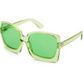 thumbnail image 1 of FEISEDYRetro Square Round Oversized Women Sunglasses Large Frame Vintage Women Shades B7075, 1 of 12