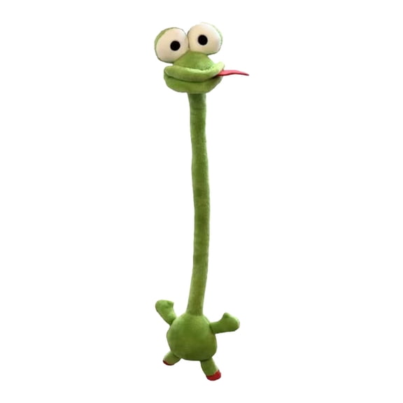 FEISHENTT 15.75 Inch Ugly Cute Long Neck Plush Ornament, Soft PP Cotton Bendable Neck Accessory for Backpack Handbag Car Interior Curtain Home Decor