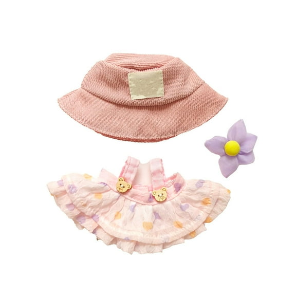 FEISHENTT 17cm Collectible Doll Clothes,Exquisite Handmade,Suitable for Small Collectible Dolls (NO Doll)