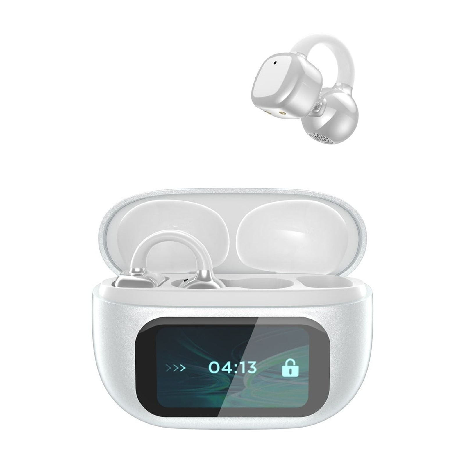 FEISHENTT Ai Translation Earbuds Real Time, Translator Earbuds 144 Languages & Accents, 3-in-1 Translating Earbud Open Ear Clip-On Design, Audífonos Traductores for Travel Learning Business fit