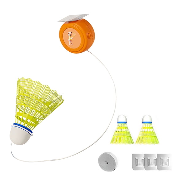 FEISHENTT Badminton Individual Trainer Elastic Practice Device for Indoor Outdoor Home Use Universal Fitness