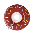 thumbnail image 1 of FEISHENTT Cat Cone Soft Collar, Adjustable Donut Cat Recovery E Collars Spay Cones to Stop Licking Neck Cute Donut Anti-Lick Wound Healing Safety Elizabethan Collar for Kittens Khaki D, 1 of 4