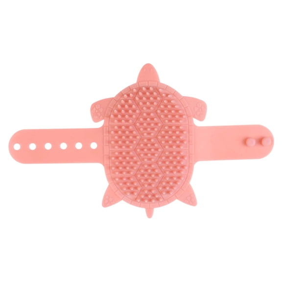 FEISHENTT Cat Corner Scratcher Self Groomer with Catnip Turtle Shaped Cat Comb Wall Mounted Cat Scratching Board & Self Grooming Device One Size