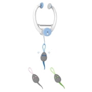 FEISHENTT Cat Toy Interactive for Indoor Cats, Smart USB Rechargeable Door Hanging Automatic Retractable Kitten Toys, Teaser Electronic USB Self Play Feather Cat String Toy 24*14*7