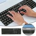 thumbnail image 1 of FEISHENTT Compact Multi-Device Bluetooth Keyboard - Compatible with Chrome OS, Windows, macOS, iOS, and Android for Travel And Home, 1 of 7
