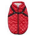 thumbnail image 1 of FEISHENTT Dog Coat for Medium Dogs,Waterproof Dog Winter Jacket with Harness Built in Puppy Cold Weather Coats Reflective Pet Vest with Zipper Warm Dogs Snowsuit Red L, 1 of 4