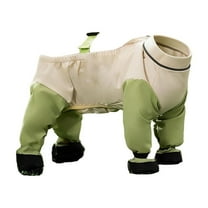 FEISHENTT Full Body Dog Pajamas With Four Legs Warm Soft Indoor Outdoor Wearable Pet Apparel for All Size Companions