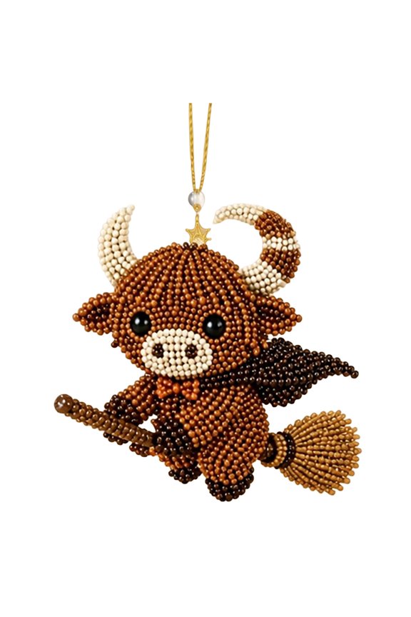 Halloween Bead Bracelet Making Kit, 3D Beaded Animal Kit, Beading Kits Diy Bracelet Kit for Kids, Beaded Animal Kit Bracelet Making Kit Keychain