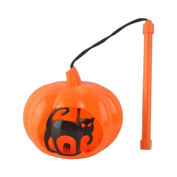 FEISHENTT Halloween Pumpkin Lantern, Light Up Handheld Pumpkin Bucket