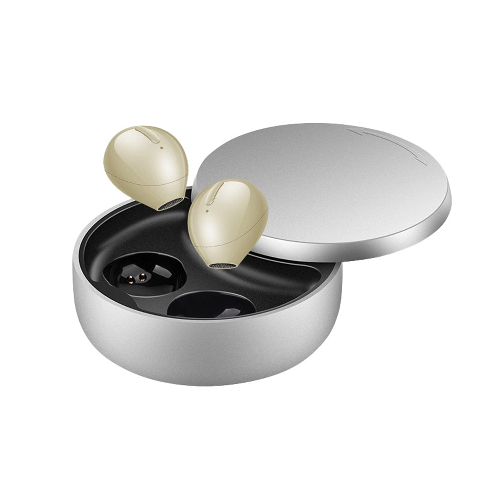 FEISHENTT Invisible Earbuds Small Mini Wireless Bluetooth Earpiece Phone Discreet Earbud for Music, Home, Work