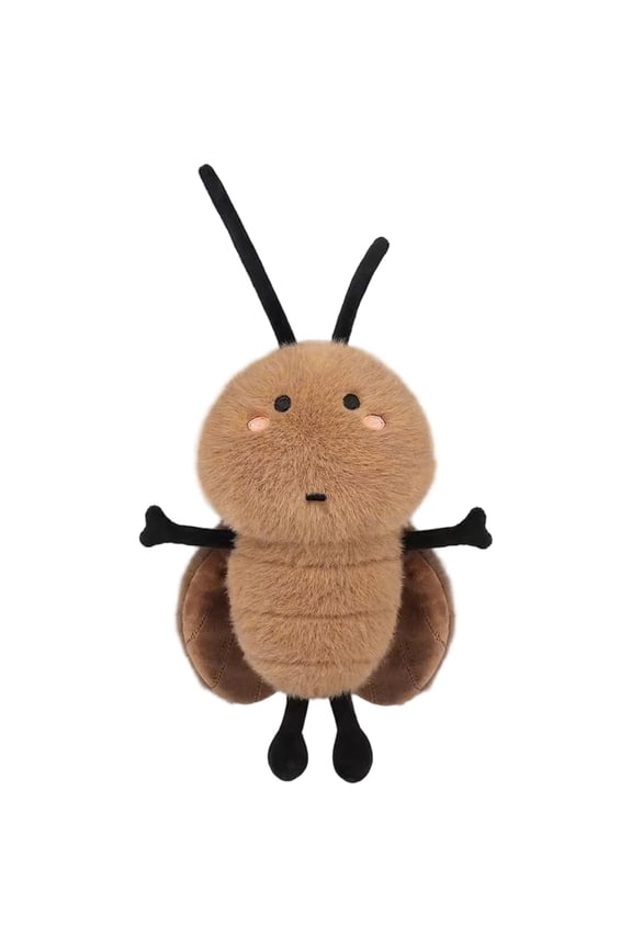Plush Cockroach Stuffed Animal Toys,Creative Cockroach Cartoon Doll Cute PlushToys,Fun Birthday Gifts Home Decor
