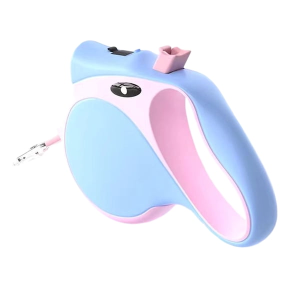 FEISHENTT Retractable Dog Leash for Small and Medium Dogs – No-Tangle Automatic Pet Leash with Anti-Pull Design, Durable Dog Walking Lead Blue A