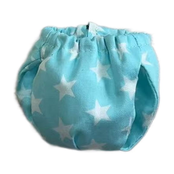 FEISHENTT Reusable Squirrel Bunny Diapers Cute Washable Nappy Poultry Cloth Pee Pads for Surgery Potty Accidents A One Size