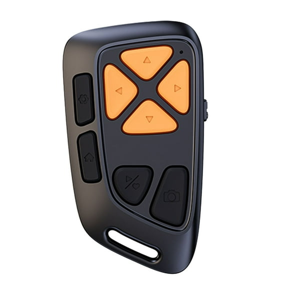 FEISHENTT Scrolling Remote Control for Smartphone, Bluetooth Page Turner for App, Photo and Video Clicker with Adjustable Wrist Strap