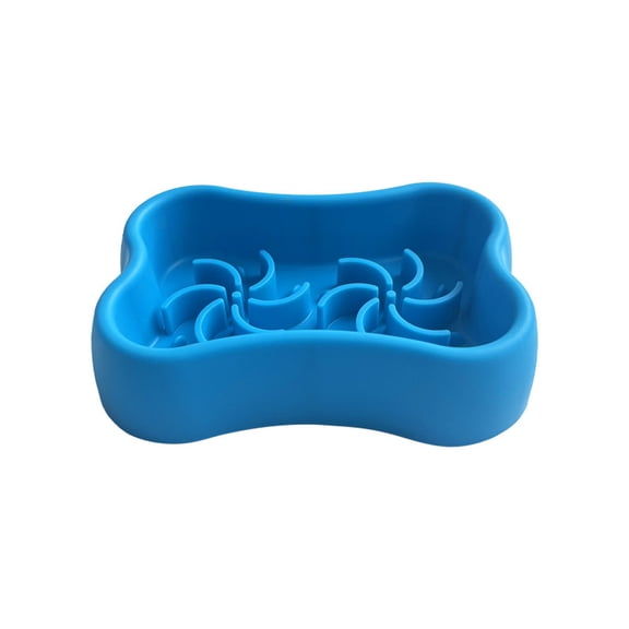 FEISHENTT Slow Feeder Bowls - Small Breed, Pink Silicone, Slow Down Eating Speed for Medium Small Breed Dogs & Cats D One Size