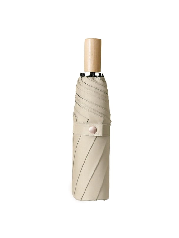 Tri Fold Compact Folding Umbrella For All Weather With Durable Construction And Portable Design