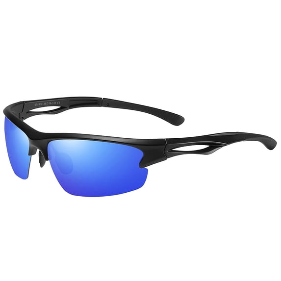 FEISHENTT Youth Polarized Sports Sunglasses for Boys Girls Baseball Softball Cycling Running Tennis Outdoor Activities with
