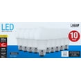 thumbnail image 1 of FEIT 60W LED Bulbs Non Dimmable 800L 5K 10PK, 1 of 7