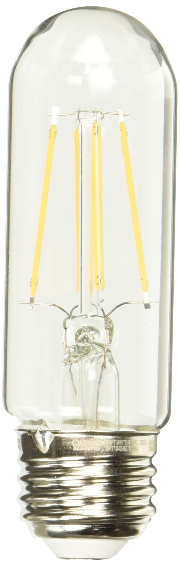 Elongated Warm White Filament LED Bulb, 40W Equivalence, Dimmable