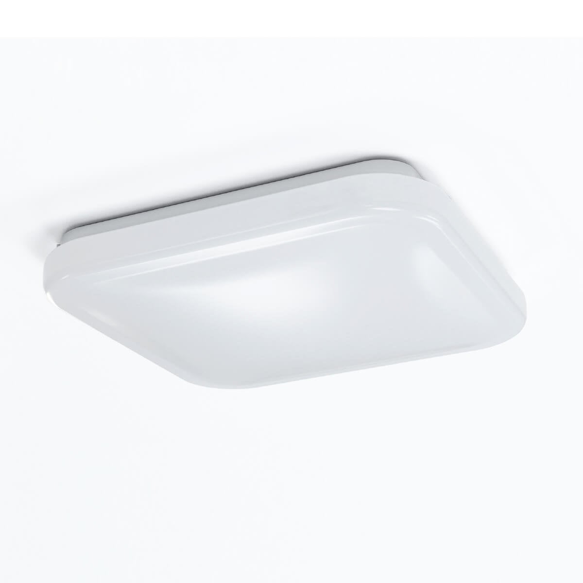 Feit 12" White Aluminum LED Flush Mount Ceiling Light Fixture