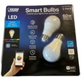 thumbnail image 1 of FEIT Electric 2 Pack Color WIFI Smart LED Light Bulbs 60W Control with App or Voice Control, 1 of 2
