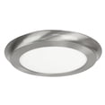 thumbnail image 1 of FEIT Electric LED 2 in. H x 15 in. W x 15 in. L Nickel LED Flat Panel Light Fixture, 1 of 2