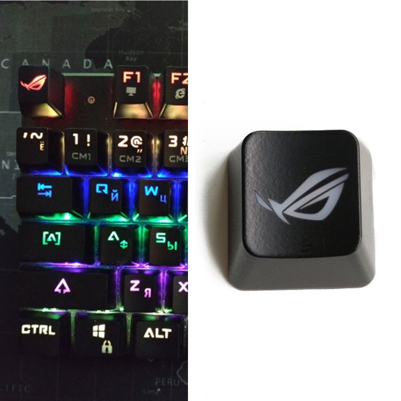 FEITIANWUGONG ABS Backlit Mechanical Keyboard Replacement Keycap Height Personality Translucent for Key