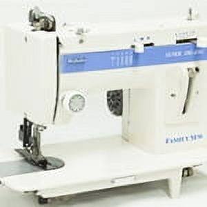 FEIYUE FS-288 7" Flat Bed Straight and 5mm Zigzag Stitch Portable Walking Foot Sewing Machine for Upholstery