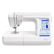 FEIYUE FY710 Computerized Sewing Machine with 180 Built-In Stitches, Stitch Memory, 7" LCD Touchscreen, Adjustable Speed, and Automatic Thread Cutter, Auto Needle Threader, Heavy Duty Metal Frame