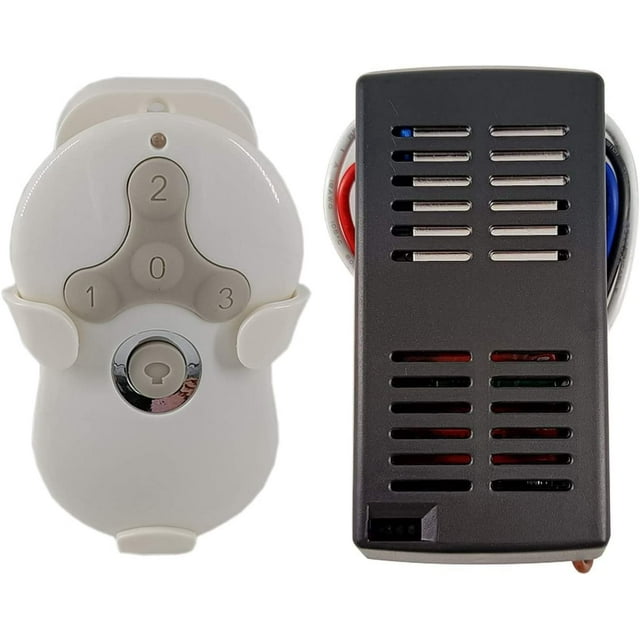 FEKOTS Universal Selflearning Ceiling Fan Remote Control and Receiver