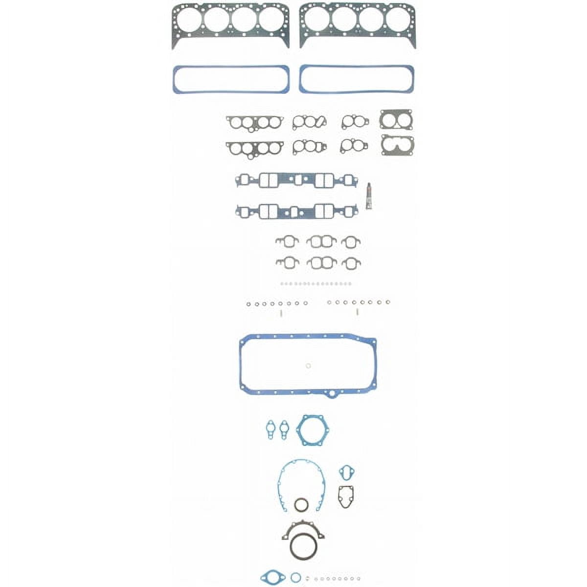 FEL-PRO 260-1247 Engine Valve Grind Cylinder Head Gasket Kit Fits ...