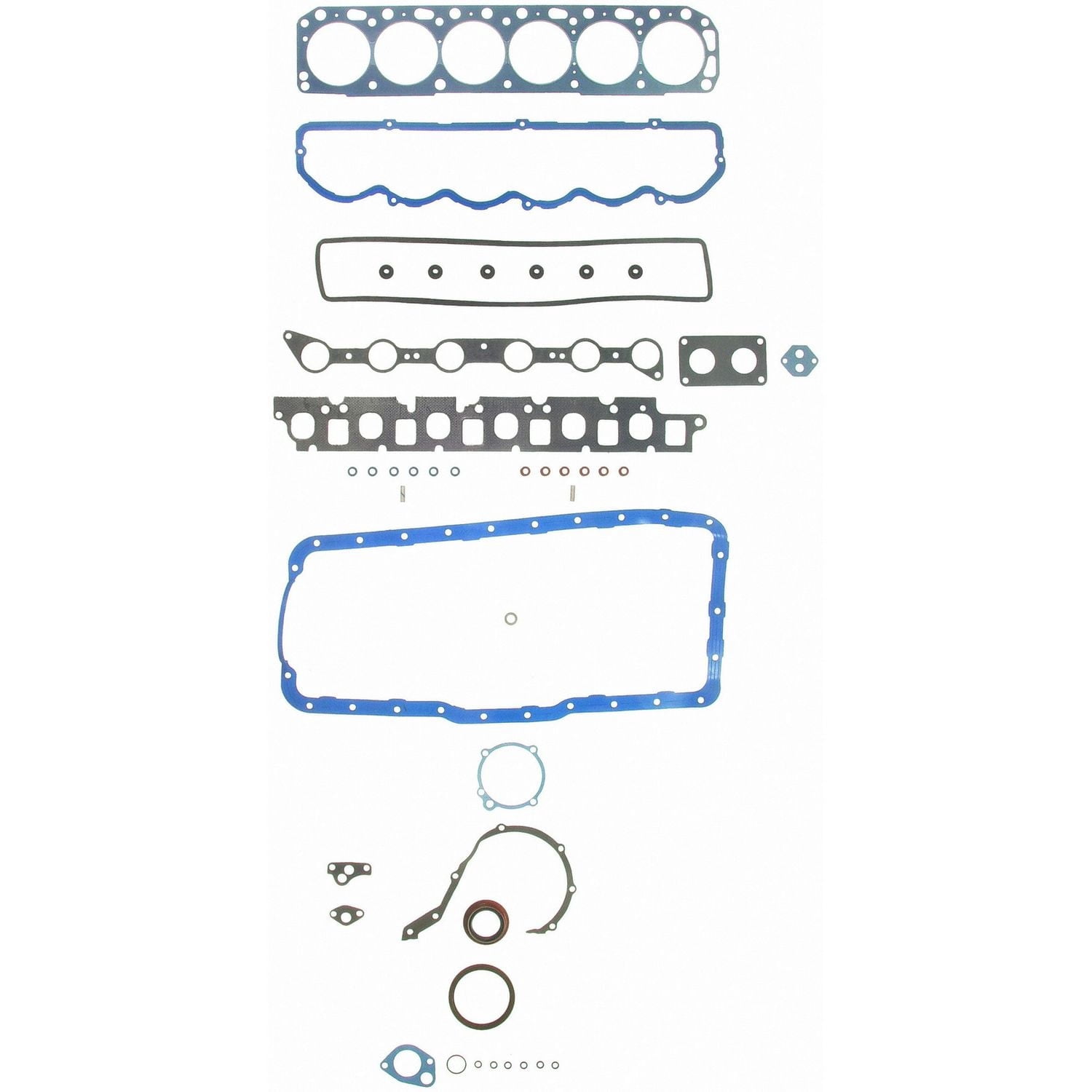 FEL-PRO 260-1700 Gasket Kit Fits select: 1993-1996 FORD F150, 1993-1996 FORD ECONOLINE