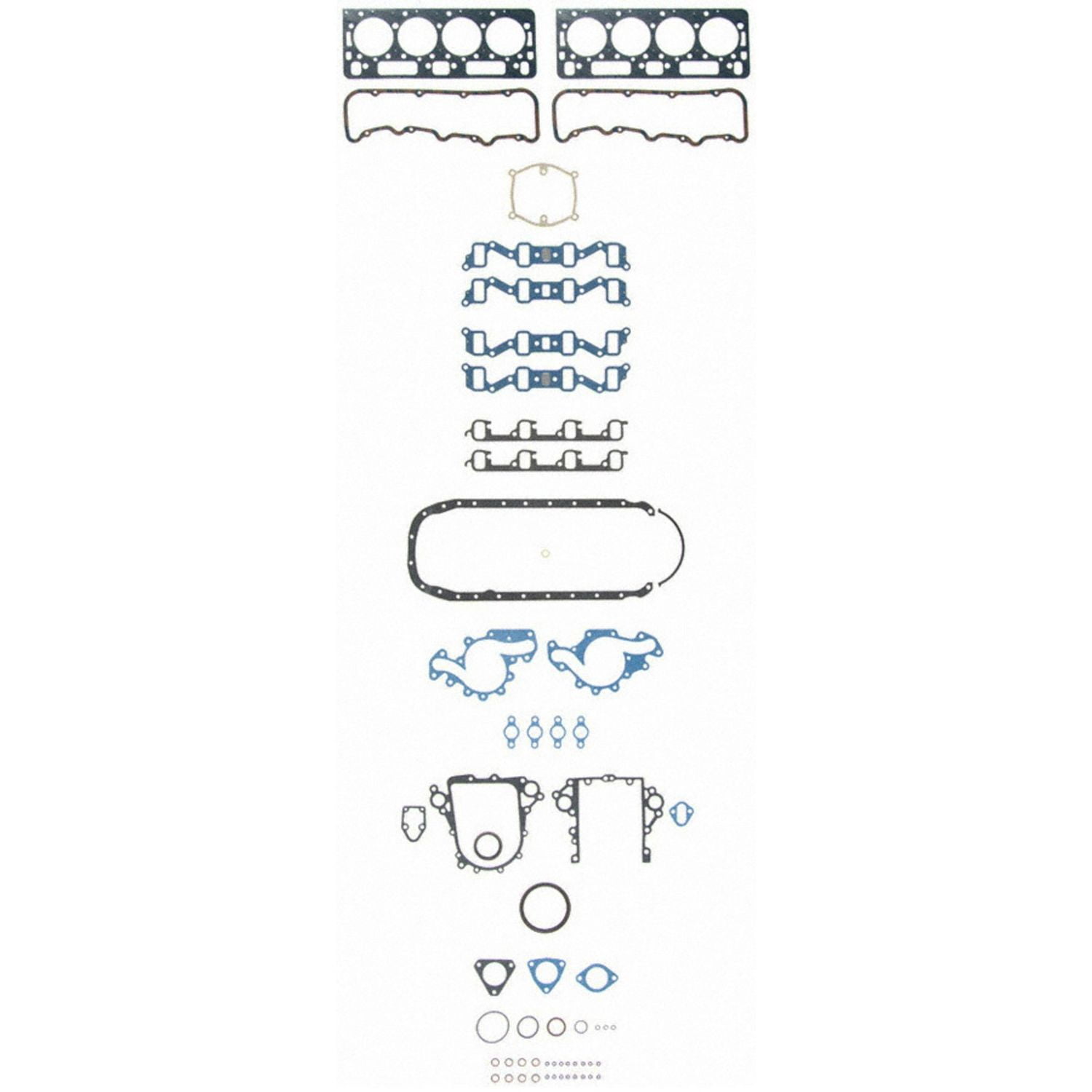 FEL-PRO 260-1773 Engine Gasket Set Fits select: 1992-2000 CHEVROLET GMT-400, 2002 CHEVROLET EXPRESS G3500