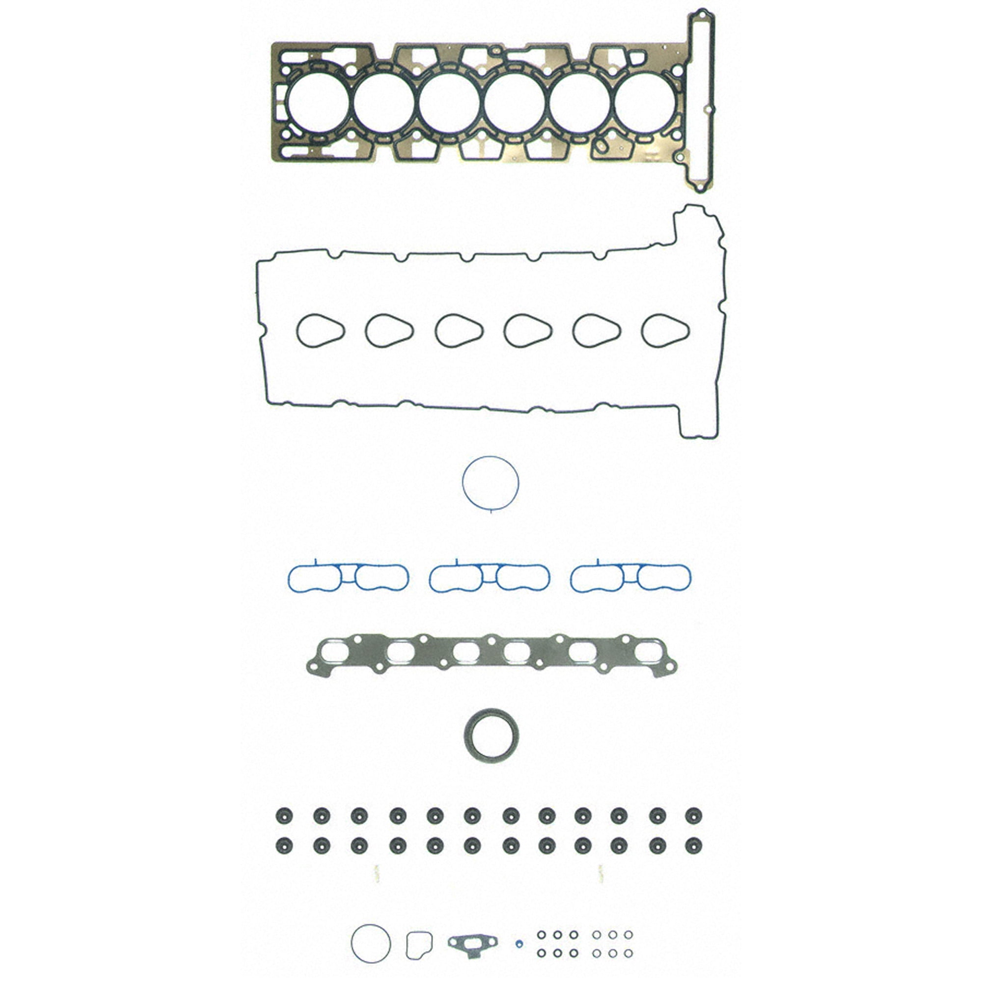 FEL-PRO HS 26214 PT Head Gasket Set Fits select: 2002-2004 CHEVROLET TRAILBLAZER, 2002-2004 GMC ENVOY
