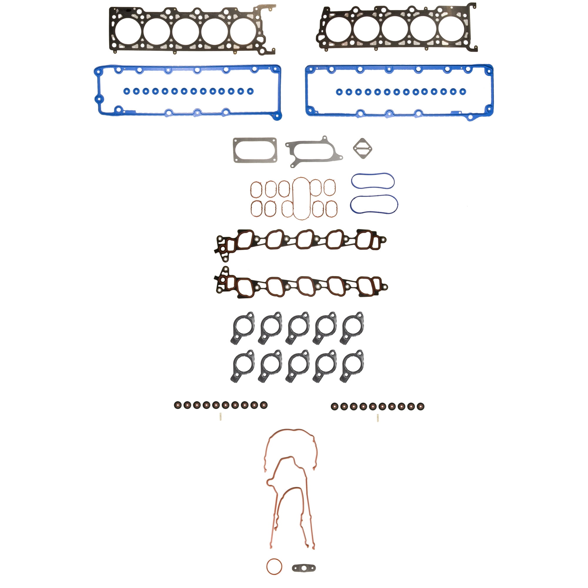 FEL-PRO HS 26304 PT Head Gasket Set Fits select: 2003-2004 FORD F250, 2003-2019 FORD ECONOLINE