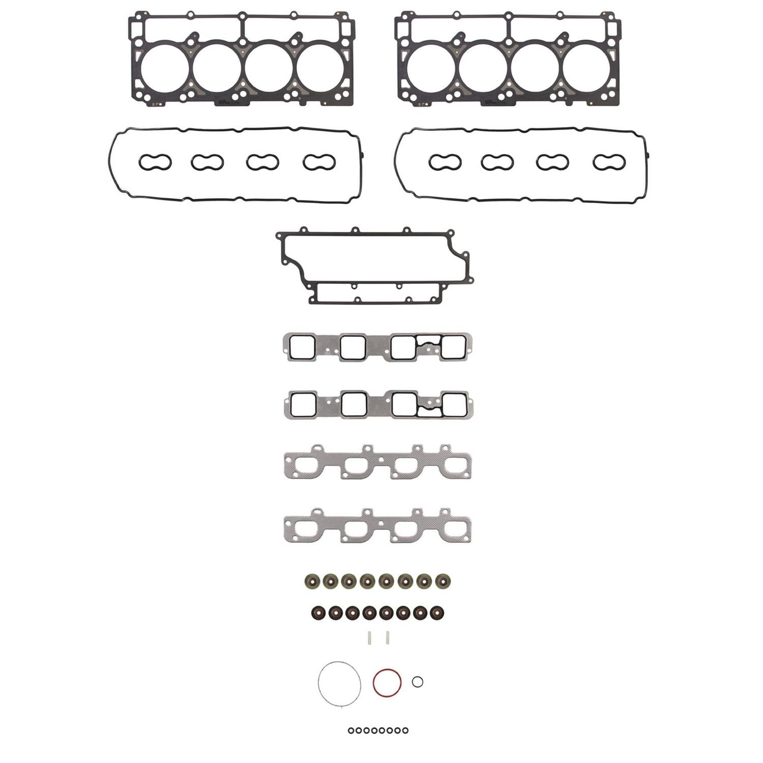 FEL-PRO HS 26366 PT Head Gasket Set Fits select: 2008-2010 DODGE CHALLENGER, 2005-2006 CHRYSLER 300C