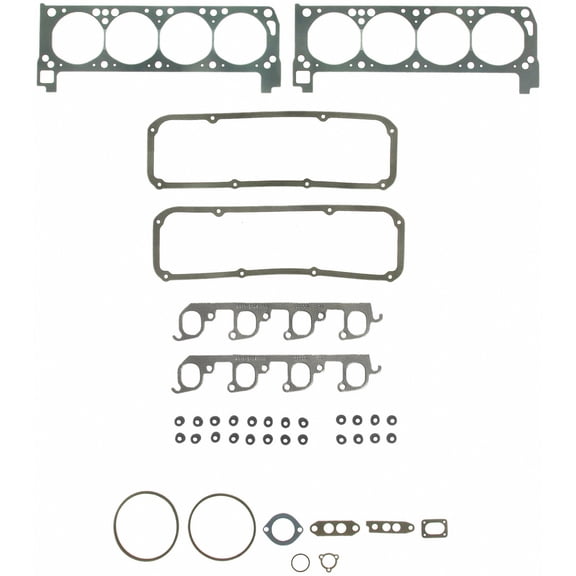FEL-PRO HS 8347 PT Head Gasket Set Fits select: 1977-1981 FORD F150, 1977-1982 FORD F250
