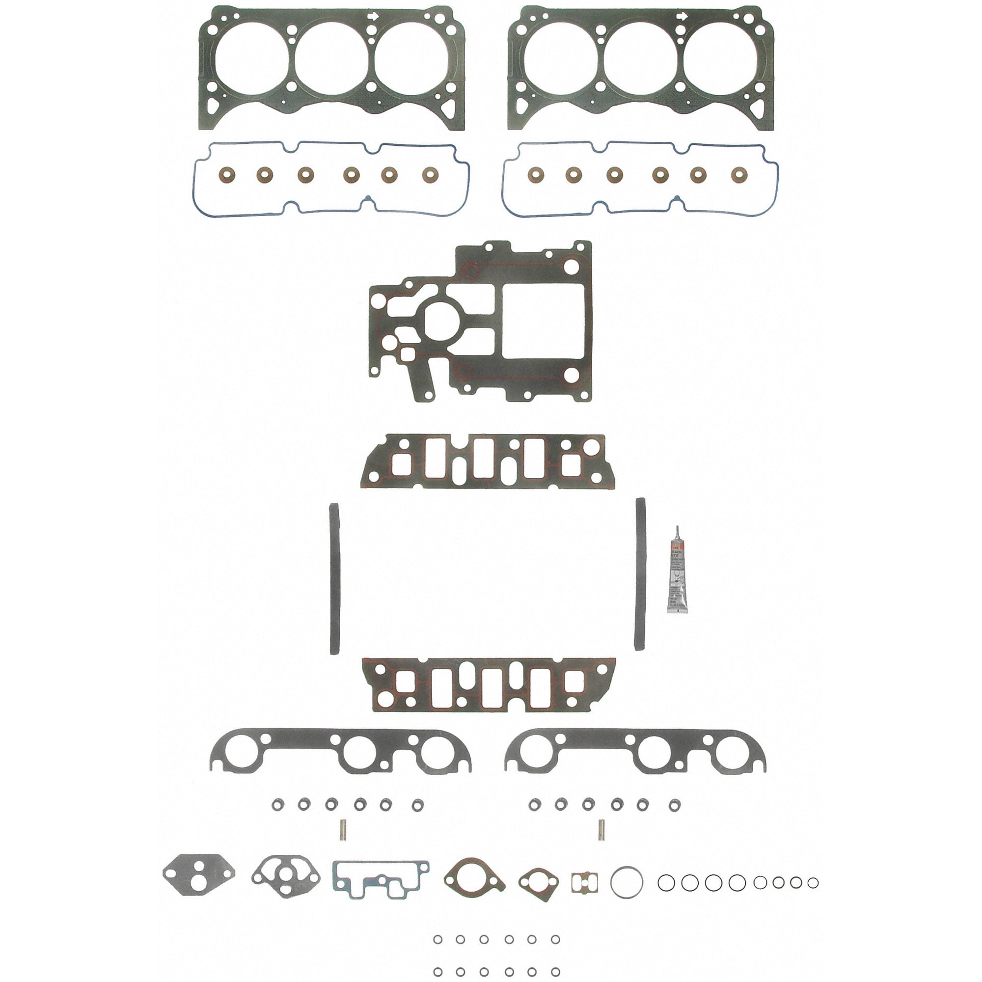 FEL-PRO HS 9088 PT Head Gasket Set Fits select: 1991-1995 BUICK PARK AVENUE, 1995 OLDSMOBILE 88