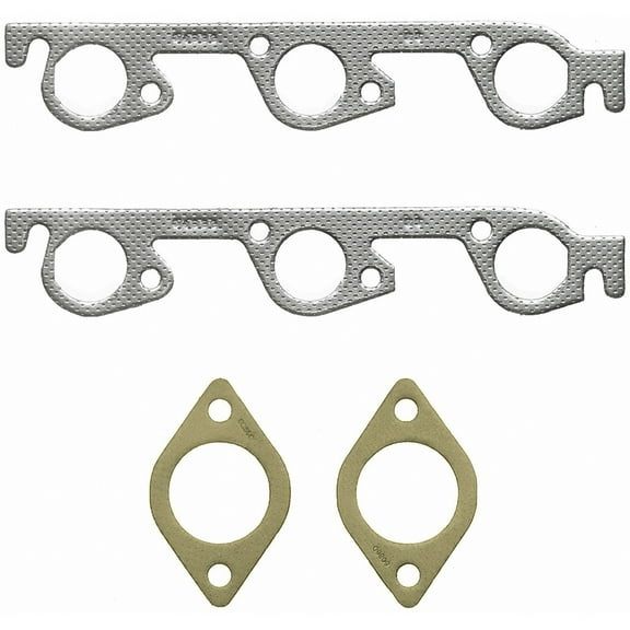 FEL-PRO MS 94666 Exhaust Manifold Gasket Set Fits select: 1990-2010 CHRYSLER TOWN & COUNTRY, 1990-2010 DODGE GRAND CARAVAN