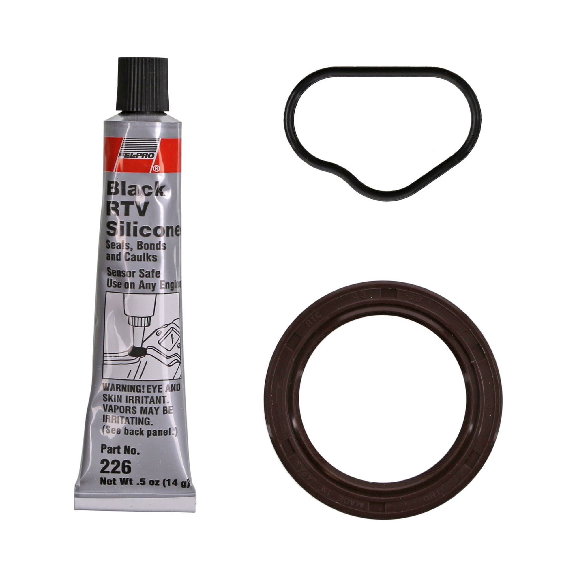FEL-PRO TCS 46051 Crankshaft Front Seal Set Fits select: 2002-2020