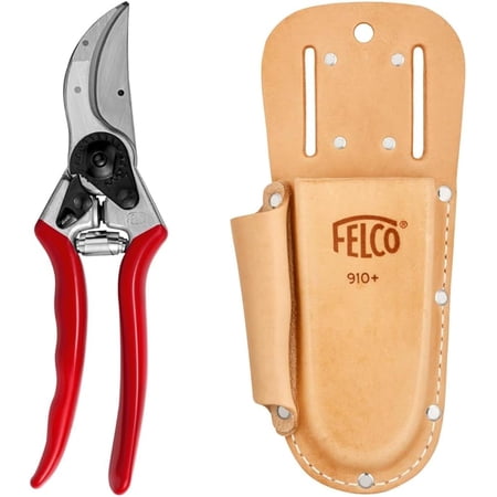FELCO F-2 068780 Classic Manual Hand Pruner, F 2, Red