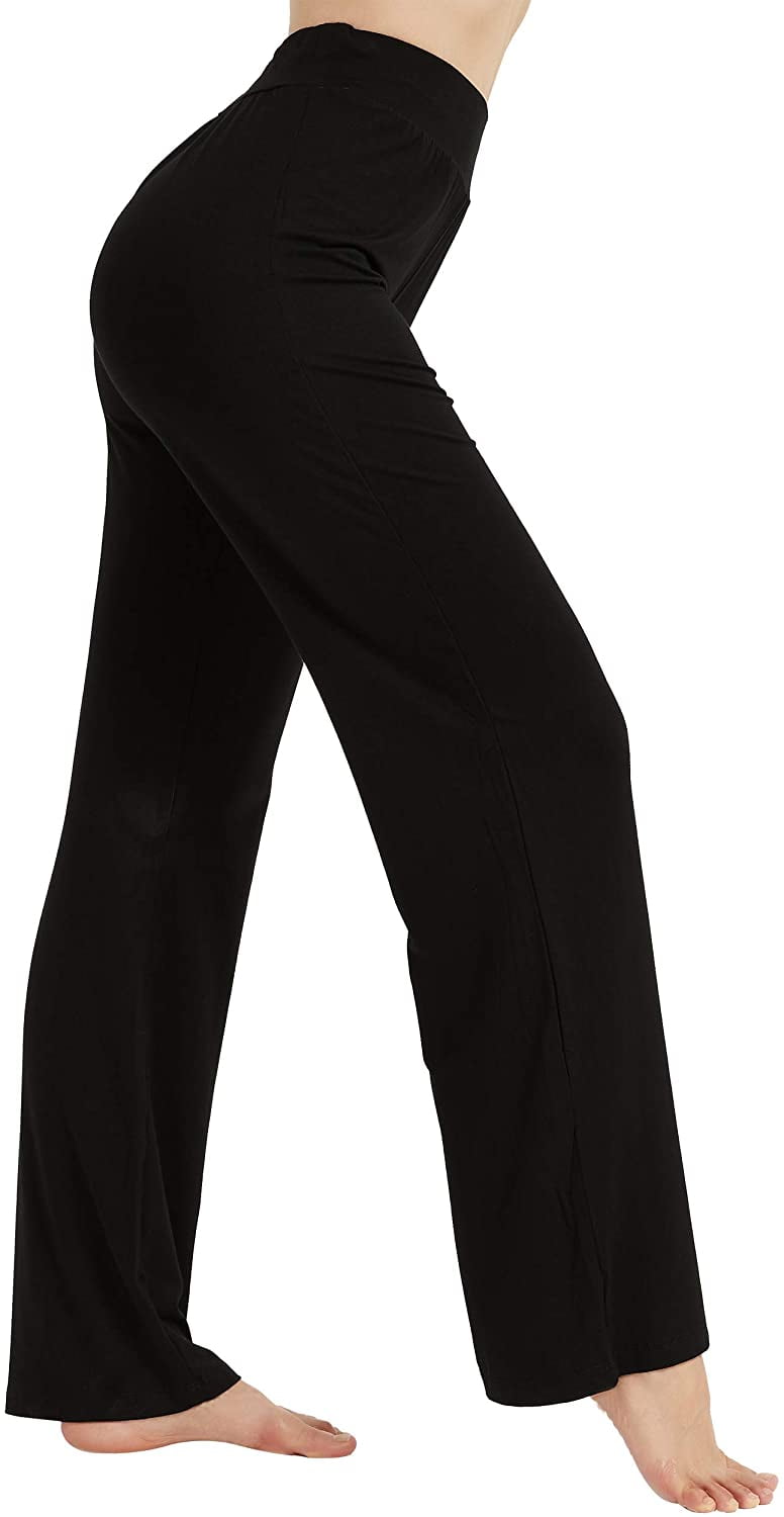 Curated visual reference: Yoga Pants With Four Way Stretch And Flexing Fabrics Reference: Felemo Women S High Waist Bootcut Yoga Pants 4 Way