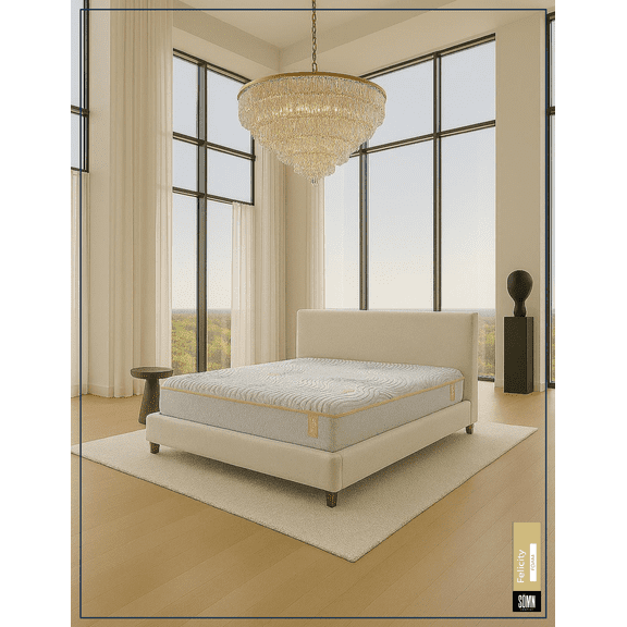 FELICITY by SMN - Copper infused Memory foam King Mattress 8'' Height