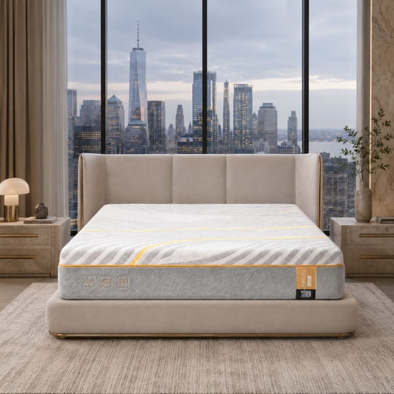 Felicity by Sömn Company 10" Copper Infused Memory Foam Mattress, Twin