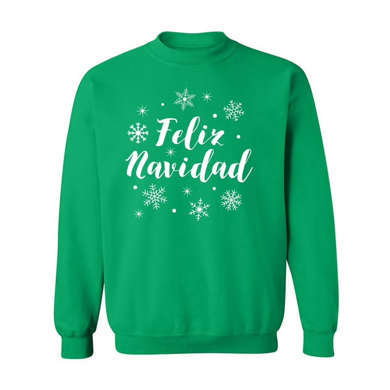 Feliz navidad sweatshirt hotsell