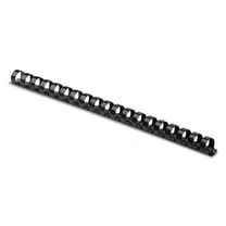 FELLOWES 52325 3/8" Plastic Binding Combs, 100pk (Black)